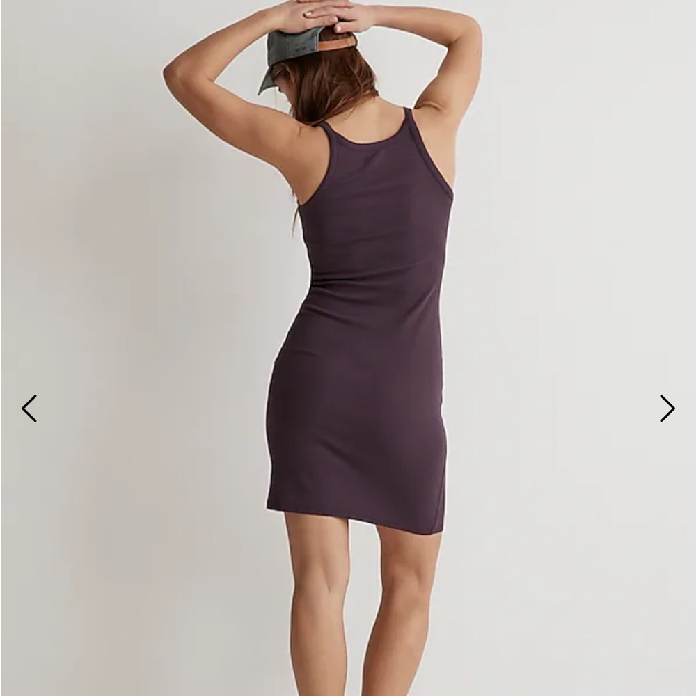 MADEWELL Supima Rib Mini Dress - Picture 3 of 6